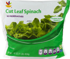 Ahold Spinach Cut Leaf