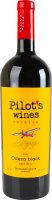 Вино 0.75л 11% красное сухое ординарное столовое выдержанное сортовое Одесский черный Pilot’s Wines бут