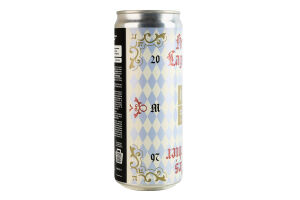 Пиво 330мл 4.7% світле нефільтроване непастеризоване Hellь German helles Шо brewery з/б