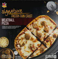 Ahold Signature Pastry-Thin Crust Pizza Meatball