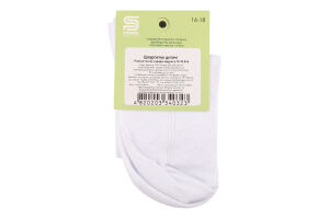 Шкарпетки дит Premier socks ажур серед білі р16-18