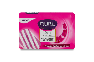 Мыло косметическое 2в1 Фиолетова орхидея Extra cream&Perfume Duru 100г