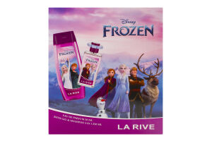 Набір Frozen Вода парфумована 50мл+Шампунь-піна д/душу 250мл La Rive