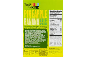 Pressed™ by KIND Pineapple Banana Kale Spinach Fruit Bars - 4 CT
