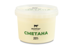 Сметана 20% Mother п/у 300г