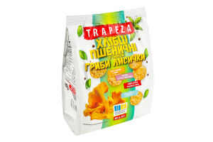 Мини-хлебцы пшеничные Грибы лисички Trapeza м/у 90г