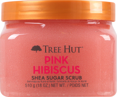 Скраб для тіла цукровий Pink hibiscus Tree Hut 510г