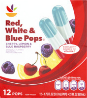 Ahold Red, White & Blue Pops - 12 CT
