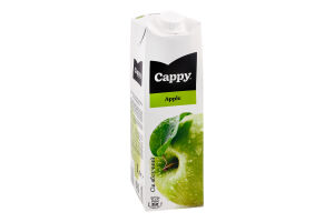 Сок пастеризованный из концентрата яблочный Cappy т/п 1л