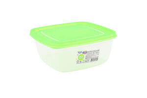 Контейнер универсальный 0.9л 154x154x64мм Квадратный №2 Econom Box Ал-Пластик 1шт