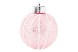 Прикраса ялинкова Куля смугаста 8см 833964