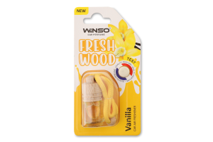 Ароматизатор д/авто Fresh Wood Vanilla 4мл блістер Winso