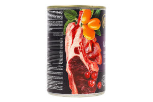 Корм консервований для стерилізованих котів Lamb Gourmand Savory з/б 400г