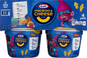 Kraft Trolls Macaroni & Cheese Dinner - 4 PK