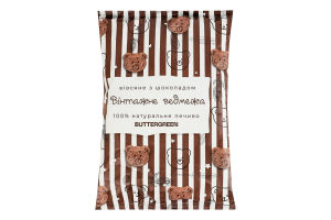 Печенье овсяное с шоколадом Винтажный медвежонок Buttergreen м/у 90г