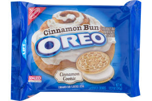 Nabisco Cinnamon Bun Oreo Cinnamon Cookie