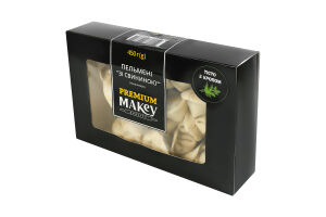 Пельмені Зі свининою Premium Makey к/у 450г
