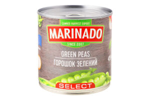 Горошок зелений Select Marinado з/б 420г