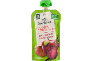 Beech-Nut Veggies On-The-Go Beet, Apple & Mango Puree Stage 2