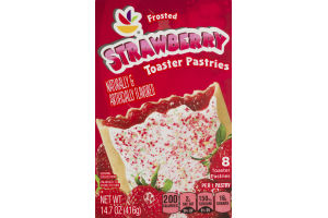 Ahold Frosted Toaster Pastries Strawberry - 8 CT