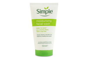 Гель для вмивання зволожуючий Kind to skin Simple 150мл