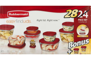 Rubbermaid Easy Find Lids 28 Piece Set