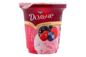 Десерт 3.4% творожный аэрированный термизированный Ягодный фьюжн Дольче ст 170г