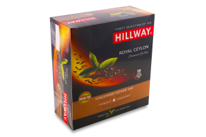 Чай черный байховый Royal Ceylon Hillway в/с к/у 100х2г