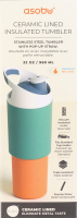 Термопляшка Asobu Cosmic зелена 1л