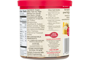 Betty Crocker Rich & Creamy Frosting Milk Chocolate