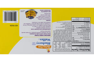 Ahold Gluten Free Blueberry Waffles - 8 CT