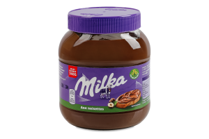 Паста ореховая из фундука с добавлением какао Milka с/б 740г