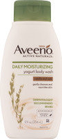 Aveeno Active Naturals Daily Moisturizing Yogurt Body Wash Vanilla And Oats