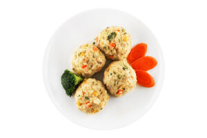 Кульки рибні парові з овочами ваг