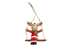 Підвіска новорічна Лось 8*7см