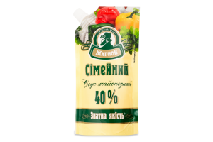 Соус майонезний Сімейний 40% 300г д/п ЖирноВ