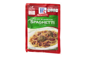 McCormick Italian Mushroom Spaghetti Sauce Mix