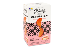 Гренки ржано-пшеничные Сало с чесноком Extra slice Jokers к/у 90г