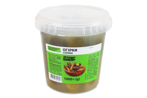 Огірки Зірковий вибір солоні