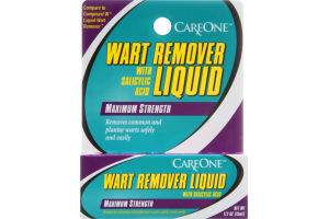 CareOne Wart Remover Liquid Maximum Strength