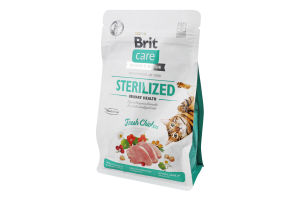 Корм сухой для взрослых кошек Fresh Chicken Sterilized Care Brit м/у 400г