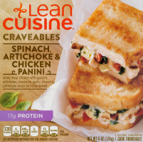 Lean Cuisine Craveables Spinach, Artichoke & Chicken Panini