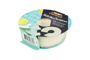 Крем-сир 65% З лаймом та кокосом Taste the Caribbean Castello к/у 125г