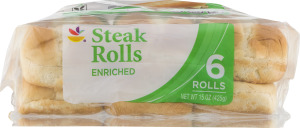 Ahold Steak Rolls - 6 CT