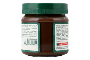 Паста шоколадно-фундучна з підсолоджувачем Green Leaf с/б 200г