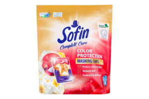Капсули для прання для кольорової білизни Care&Color Sofin 24х24г