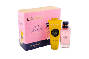 Набір Her choice Вода парфумована 100мл+Гель д/душу 100мл La Rive