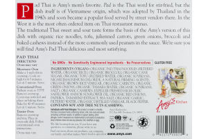 Amy's Thai Pad Thai