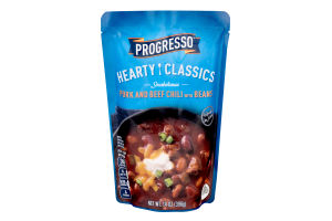 Progresso Hearty Classics Smokehouse Pork and Beef Chili with Beans