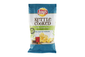 Lay's Kettle Cooked Potato Chips Sea Salt & Vinegar
